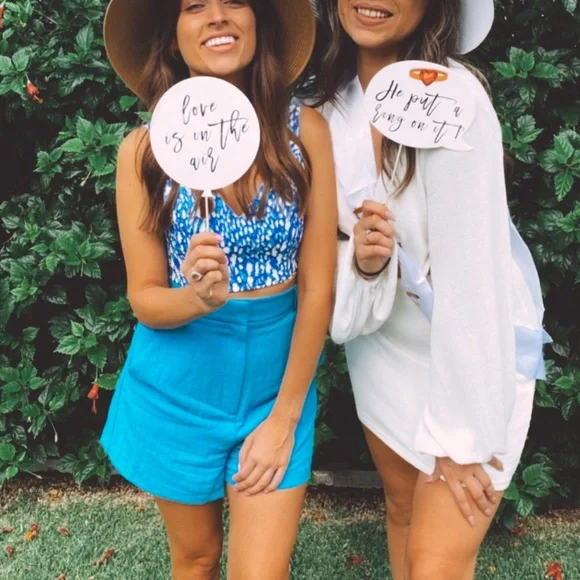 Kookai shorts in blue - Picture 4 of 4